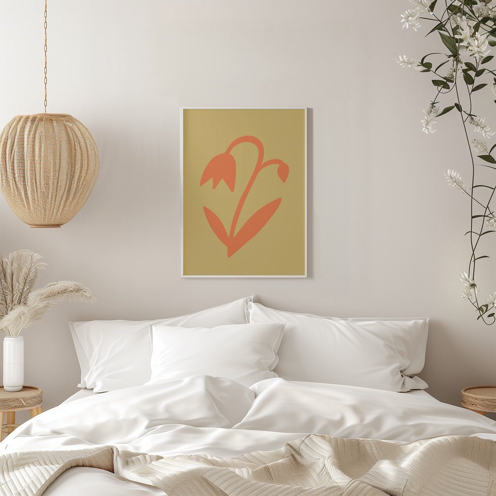 Graphic Floral II - Stretched Canvas, Poster or Fine Art Print - I Heart Wall Art - Poster Print, Canvas Print or Framed Art Print