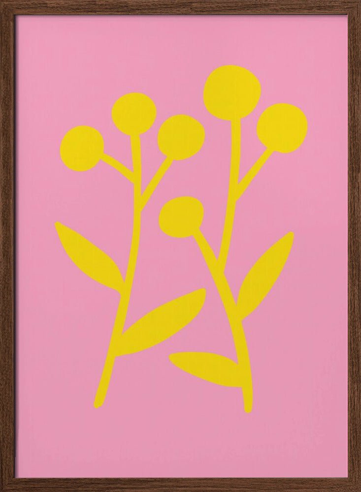 Graphic Floral III - Stretched Canvas, Poster or Fine Art Print - I Heart Wall Art - Poster Print, Canvas Print or Framed Art Print