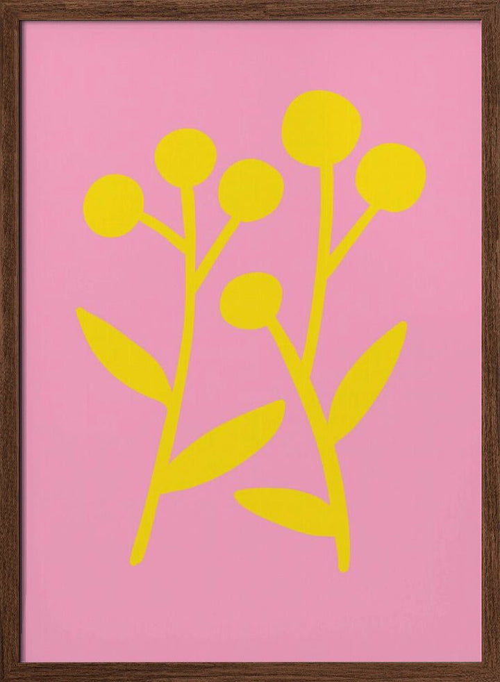 Graphic Floral III - Stretched Canvas, Poster or Fine Art Print - I Heart Wall Art - Poster Print, Canvas Print or Framed Art Print