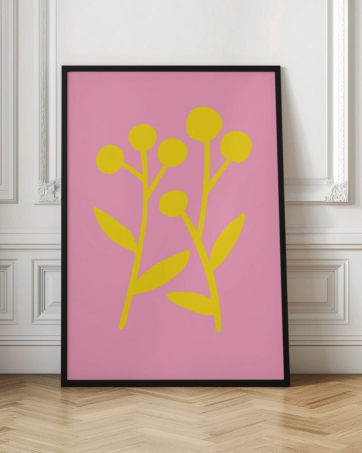 Graphic Floral III - Stretched Canvas, Poster or Fine Art Print - I Heart Wall Art - Poster Print, Canvas Print or Framed Art Print