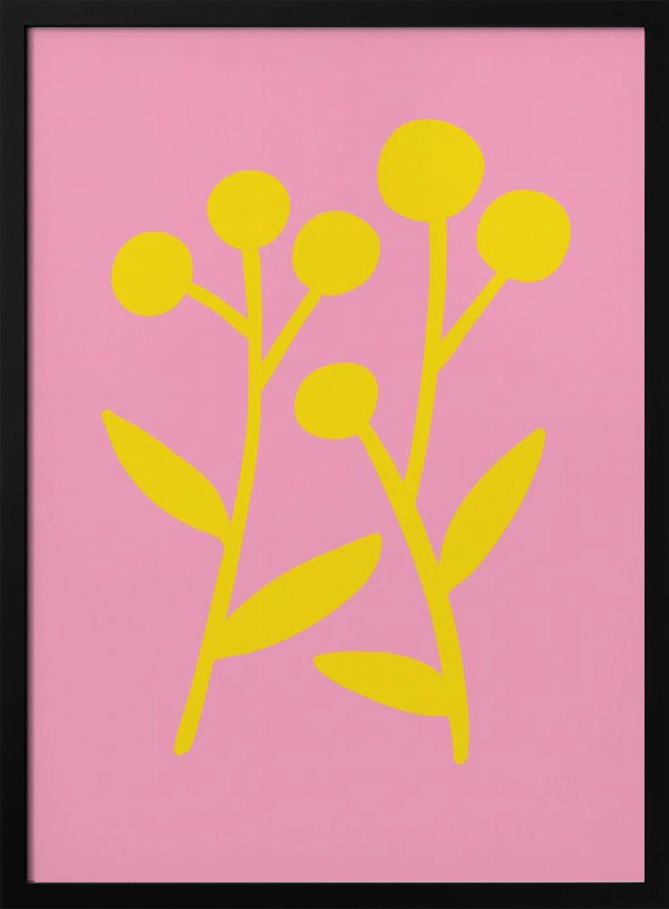 Graphic Floral III - Stretched Canvas, Poster or Fine Art Print - I Heart Wall Art - Poster Print, Canvas Print or Framed Art Print