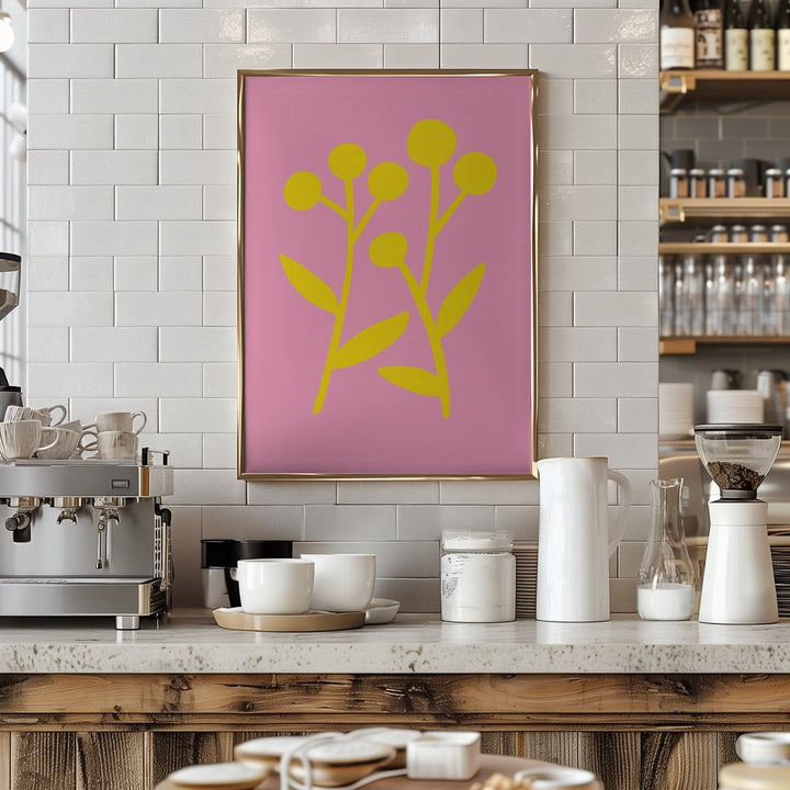 Graphic Floral III - Stretched Canvas, Poster or Fine Art Print - I Heart Wall Art - Poster Print, Canvas Print or Framed Art Print