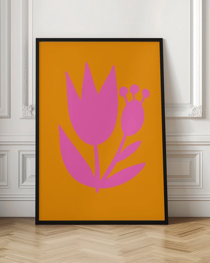 Graphic Floral IV - Stretched Canvas, Poster or Fine Art Print - I Heart Wall Art - Poster Print, Canvas Print or Framed Art Print