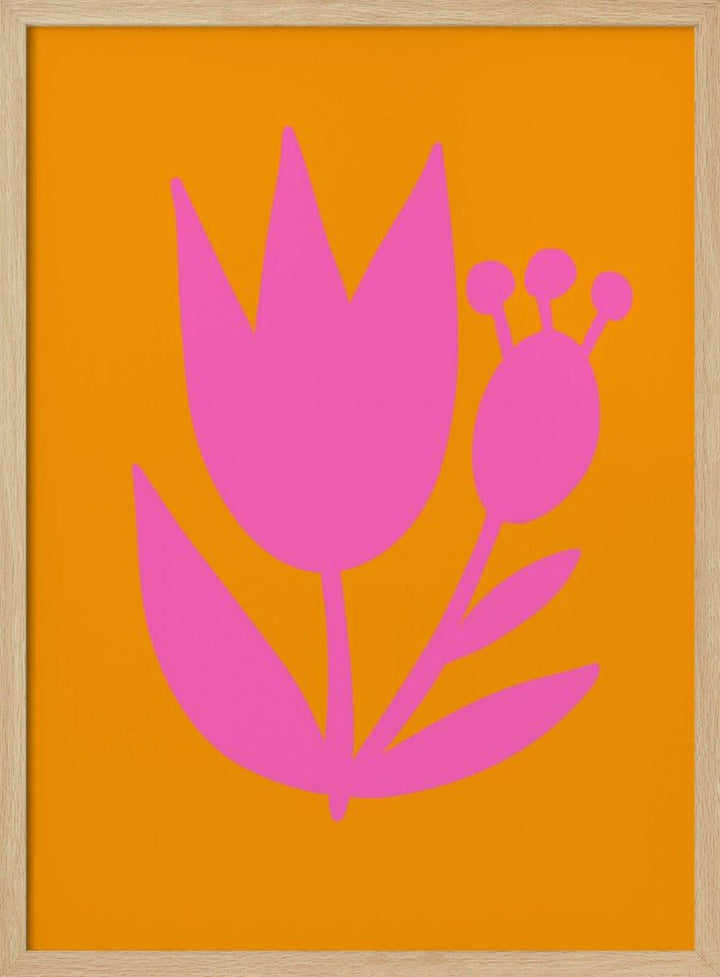 Graphic Floral IV - Stretched Canvas, Poster or Fine Art Print - I Heart Wall Art - Poster Print, Canvas Print or Framed Art Print