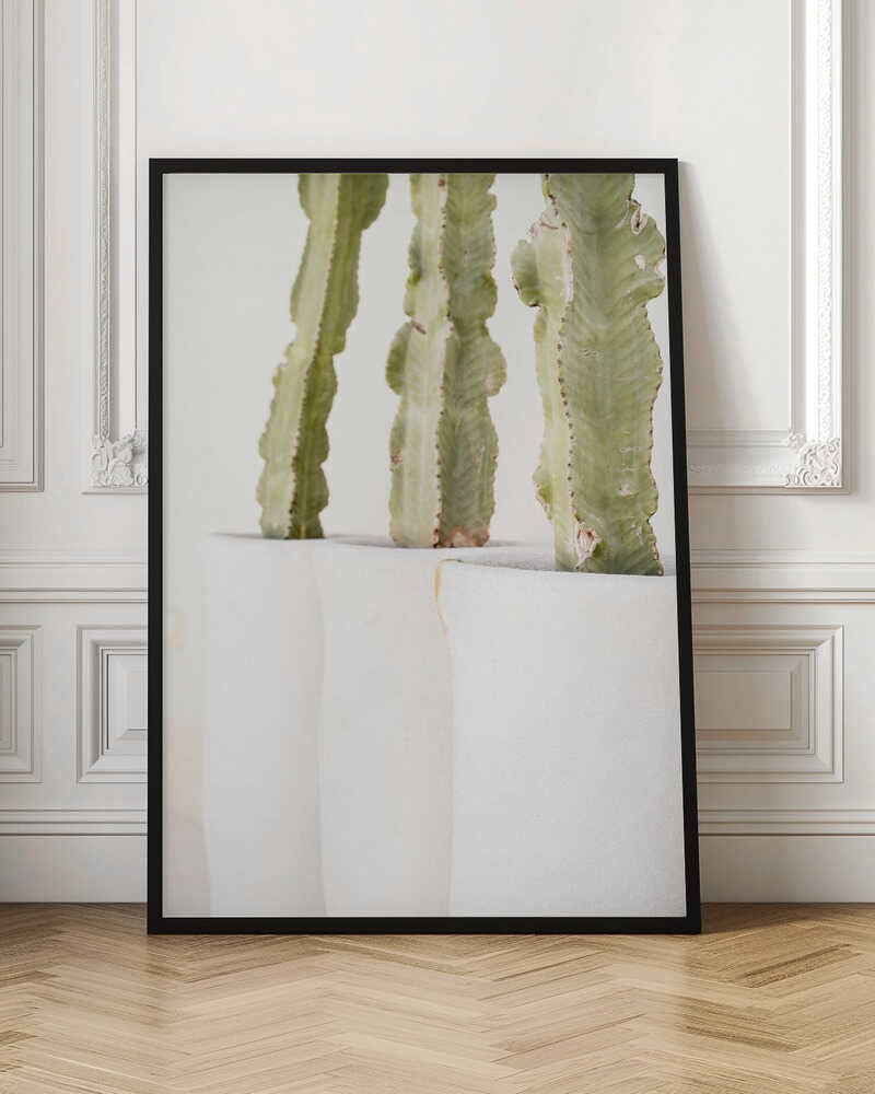 Green and White - Stretched Canvas, Poster or Fine Art Print - I Heart Wall Art - Poster Print, Canvas Print or Framed Art Print