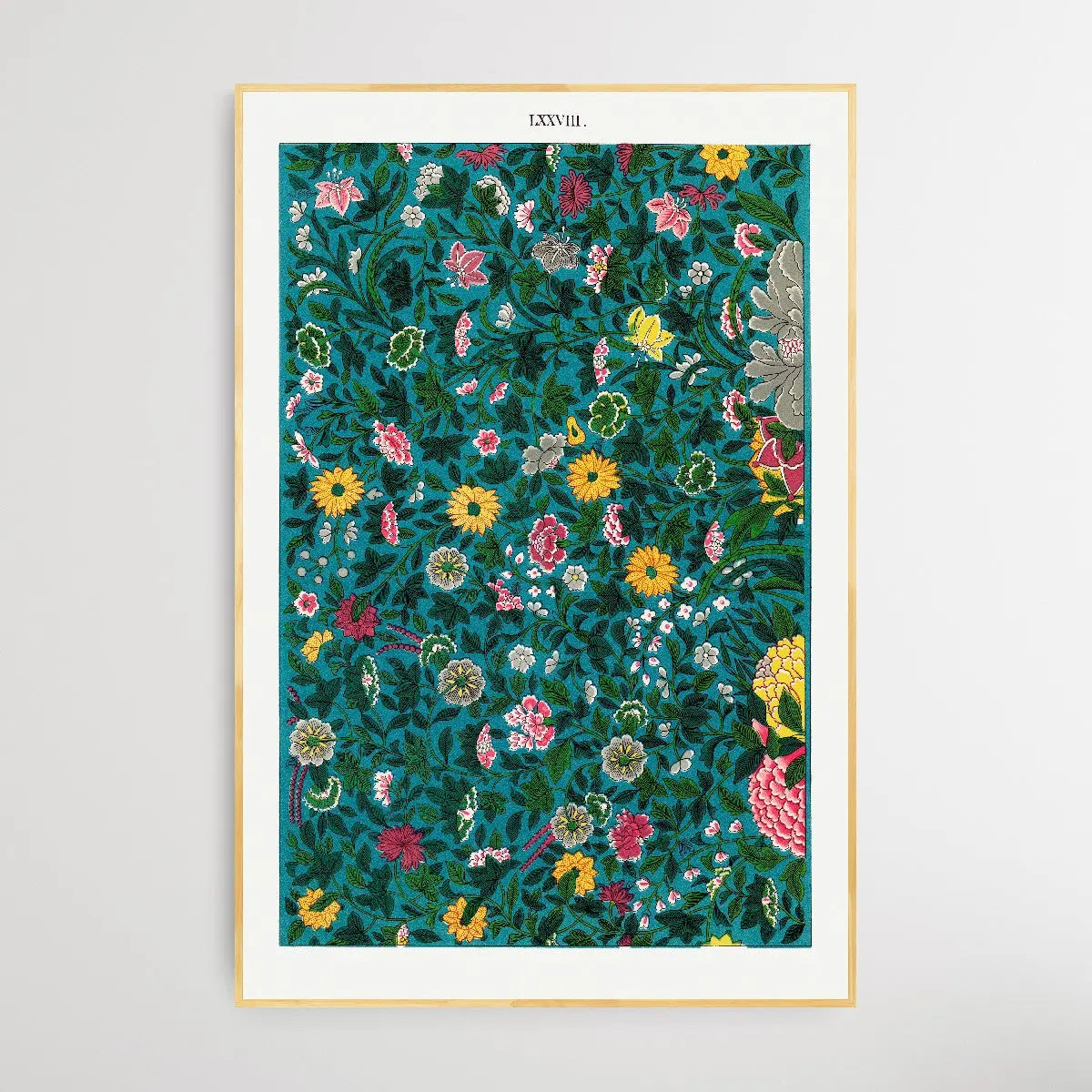 Green Botanical Pattern by Owen Jones - I Heart Wall Art