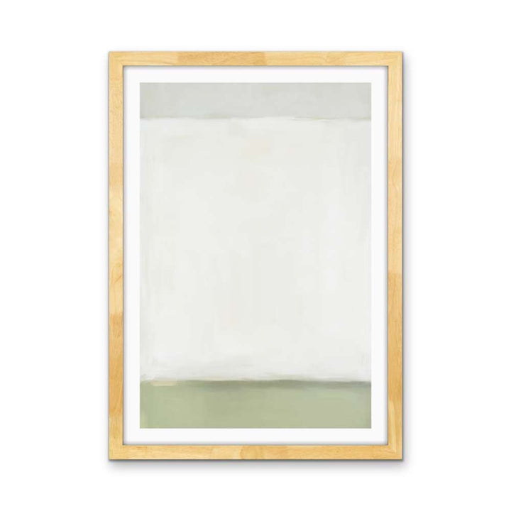 Greenfields Part One - Green Abstract Stretched Canvas, Poster or Fine Art Print - I Heart Wall Art - Poster Print, Canvas Print or Framed Art Print