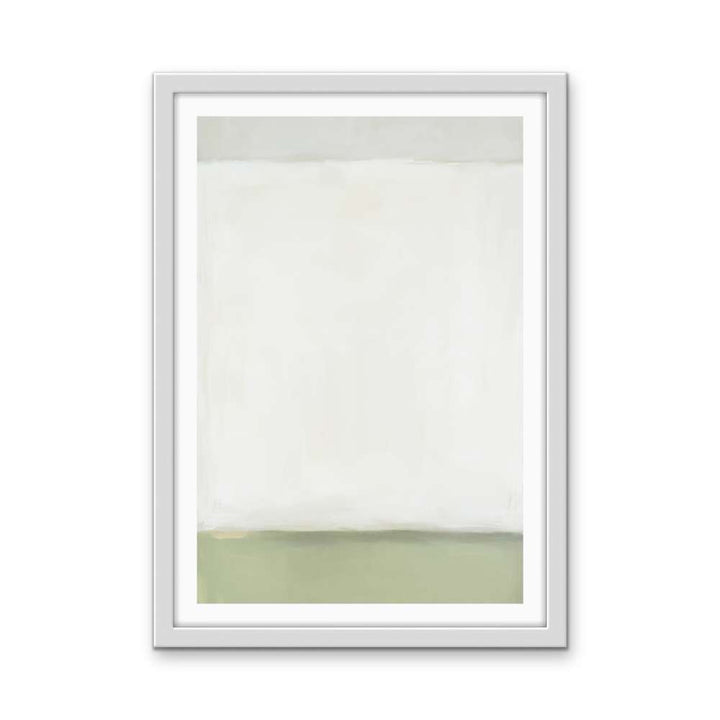Greenfields Part One - Green Abstract Stretched Canvas, Poster or Fine Art Print - I Heart Wall Art - Poster Print, Canvas Print or Framed Art Print
