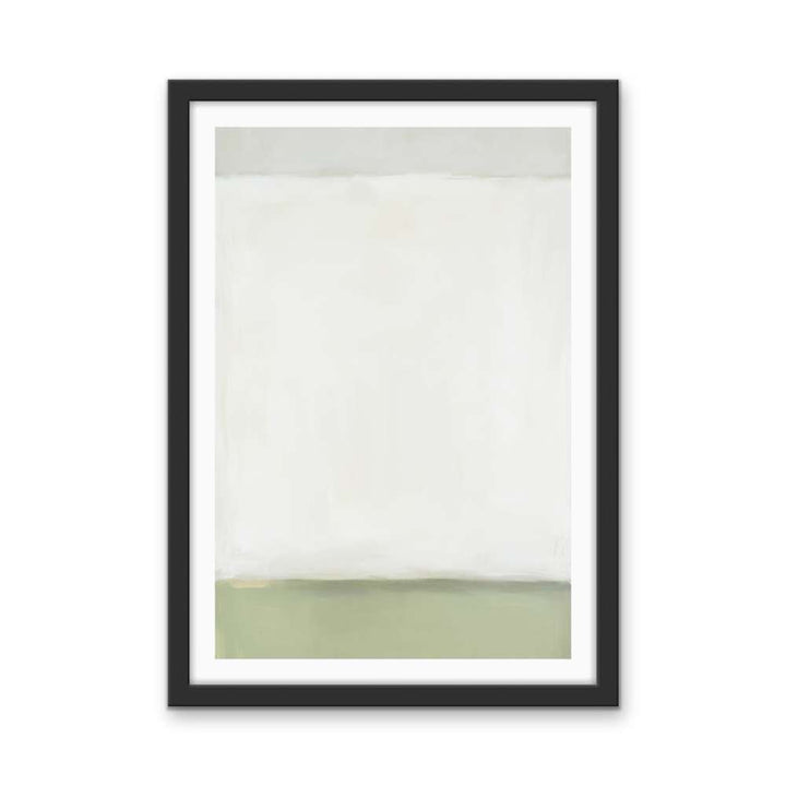 Greenfields Part One - Green Abstract Stretched Canvas, Poster or Fine Art Print - I Heart Wall Art - Poster Print, Canvas Print or Framed Art Print