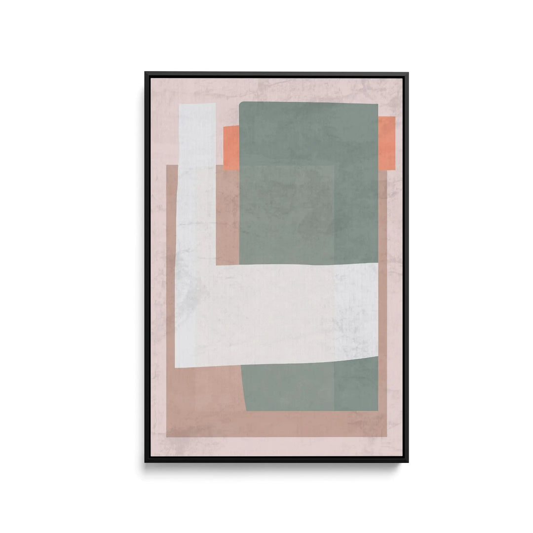 GreenPink Color Contrasting Print by Paint It Black Studio - Stretched Canvas Print or Framed Fine Art Print - Artwork I Heart Wall Art Australia 