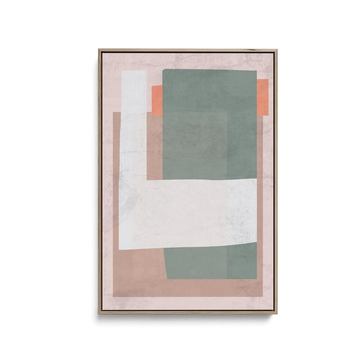 GreenPink Color Contrasting Print by Paint It Black Studio - Stretched Canvas Print or Framed Fine Art Print - Artwork I Heart Wall Art Australia 