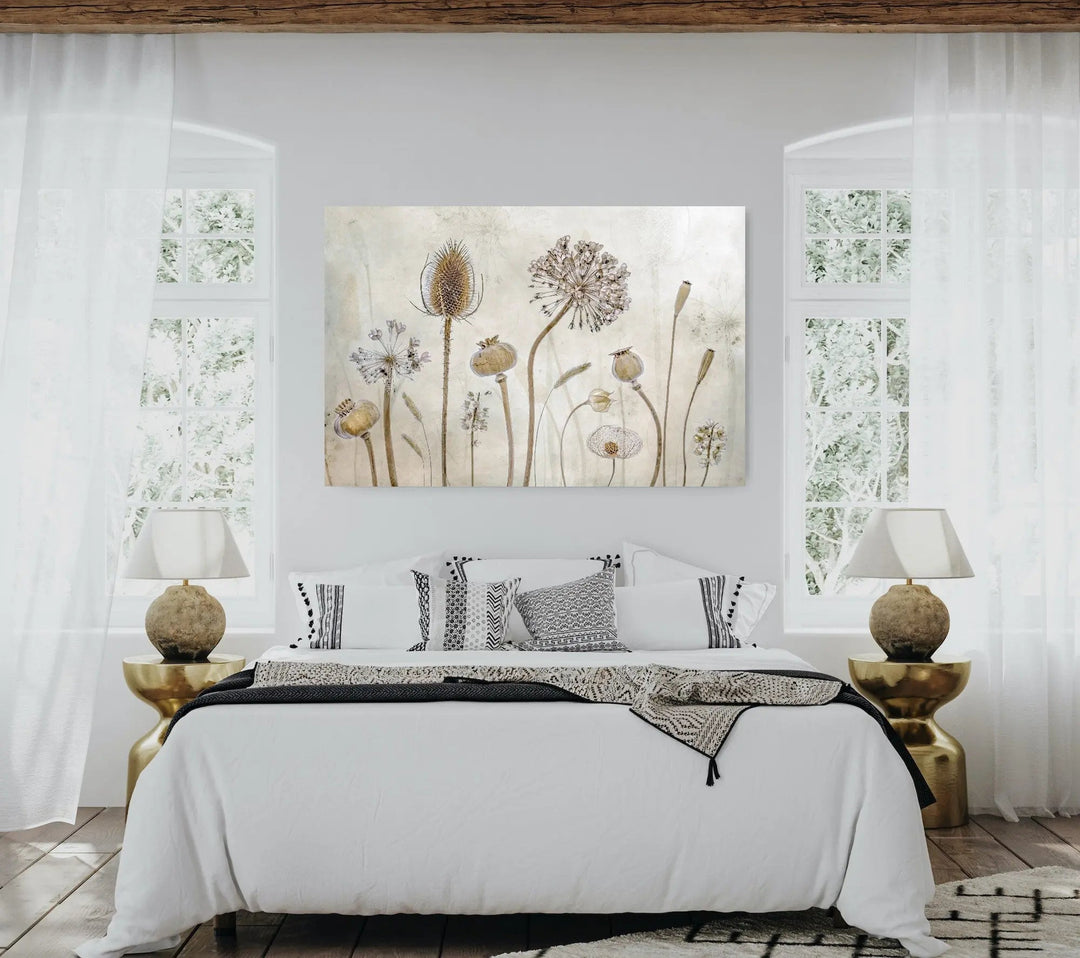 Growing old by Mandy Disher - Seedpod Neutral Photographic Print - I Heart Wall Art