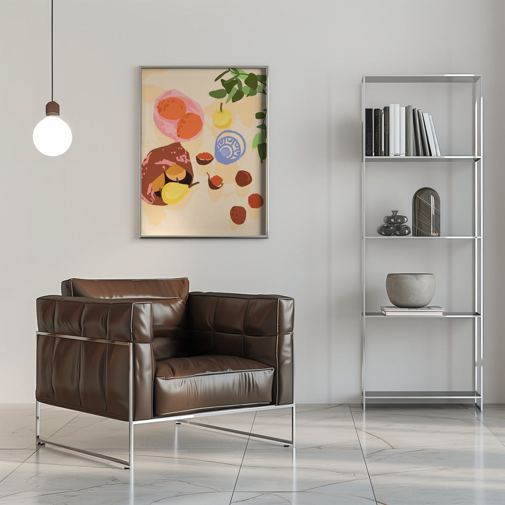 Guava Grove Gala - Stretched Canvas, Poster or Fine Art Print I Heart Wall Art