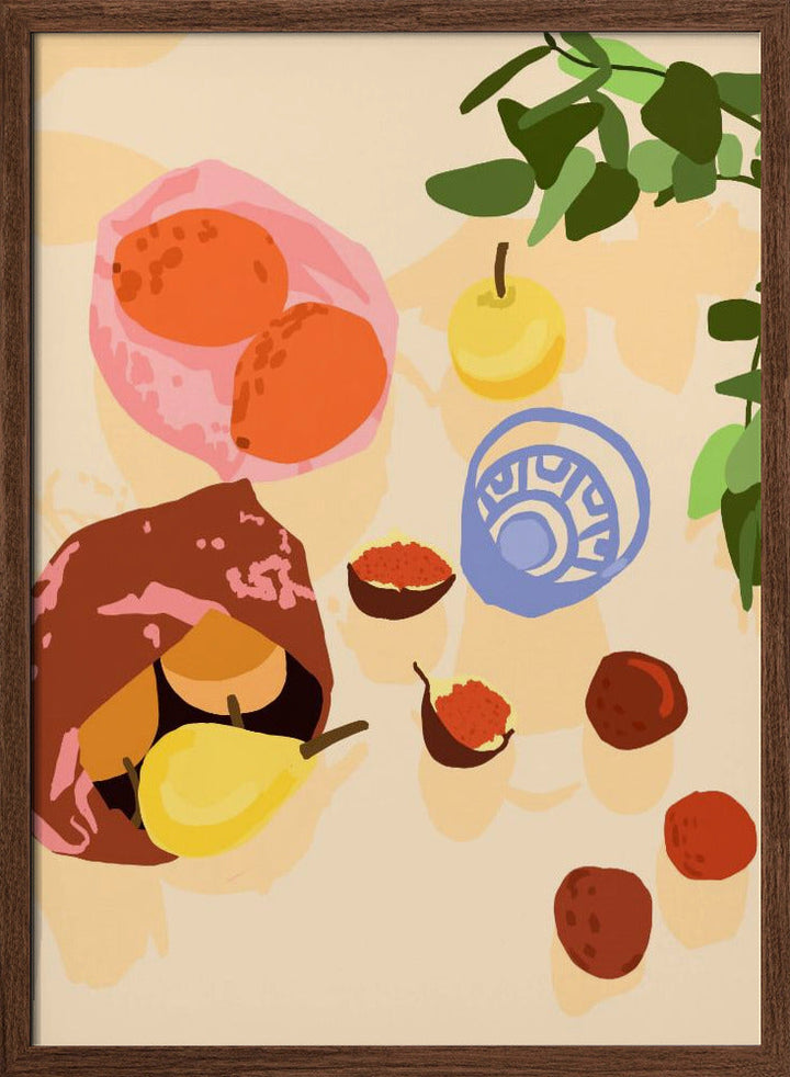 Guava Grove Gala - Stretched Canvas, Poster or Fine Art Print I Heart Wall Art