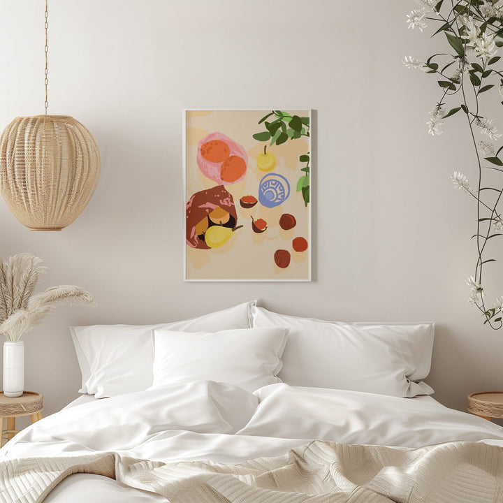 Guava Grove Gala - Stretched Canvas, Poster or Fine Art Print I Heart Wall Art