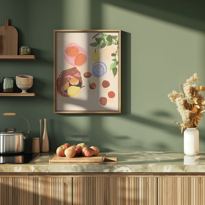 Guava Grove Gala - Stretched Canvas, Poster or Fine Art Print I Heart Wall Art