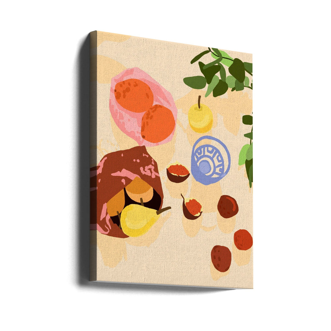 Guava Grove Gala - Stretched Canvas, Poster or Fine Art Print I Heart Wall Art