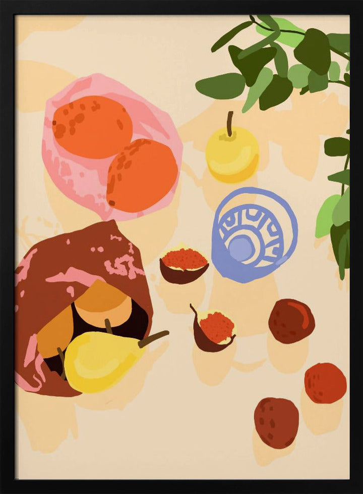 Guava Grove Gala - Stretched Canvas, Poster or Fine Art Print I Heart Wall Art