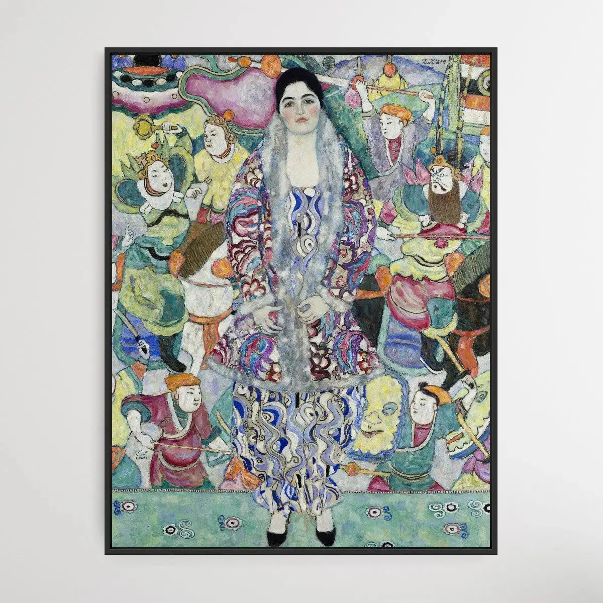 Gustav Klimt's Portrait of Friederike Maria Beer (1916) - I Heart Wall Art