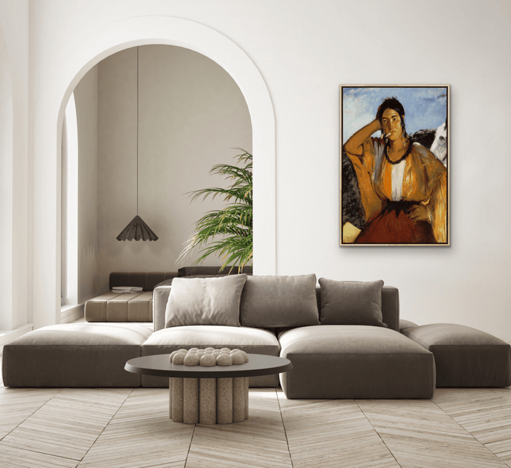 Gypsy with a Cigarette (1862) by Edouard Manet - Stretched Canvas or Fine Art Print - I Heart Wall Art - Poster Print, Canvas Print or Framed Art Print