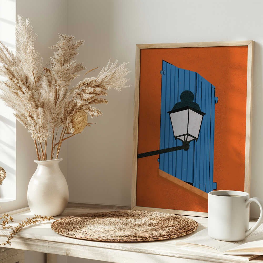 GYPSY&amp;039;S WINDOW - Stretched Canvas, Poster or Fine Art Print - I Heart Wall Art - Poster Print, Canvas Print or Framed Art Print