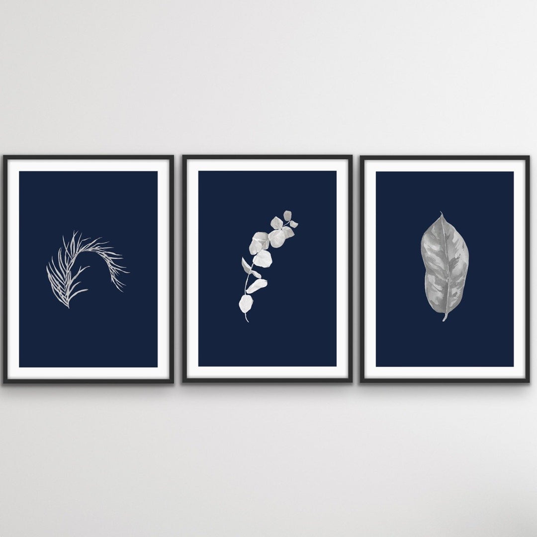Hamptons Garden - Three Piece Art Print Set Triptych - I Heart Wall Art