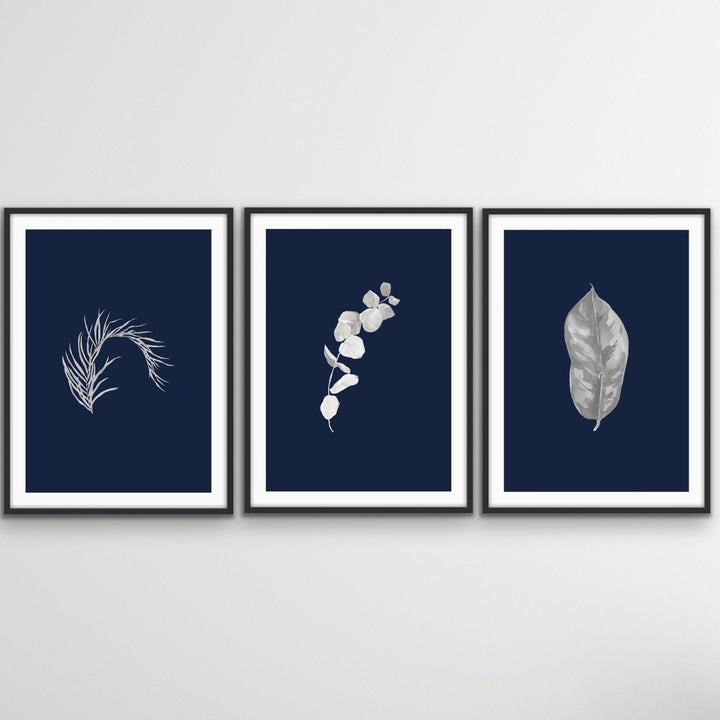 Hamptons Garden - Three Piece Art Print Set Triptych - I Heart Wall Art