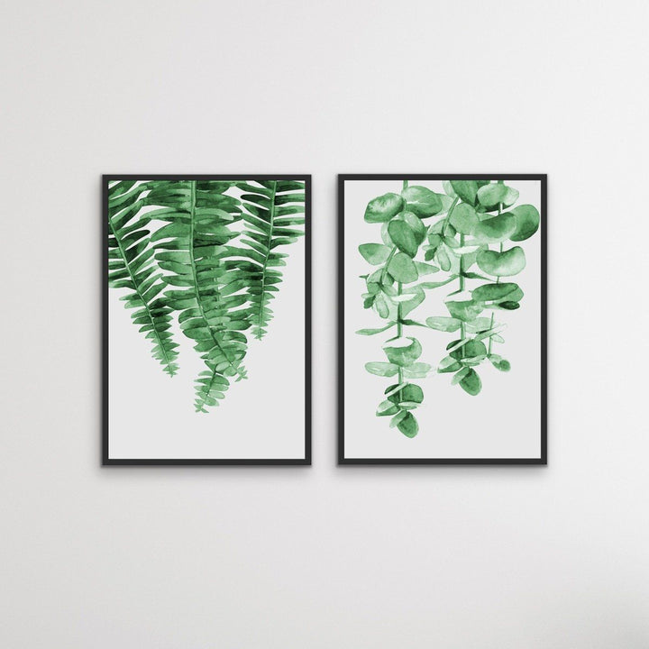 Hanging Gardens Two Piece Print Set Diptych - I Heart Wall Art