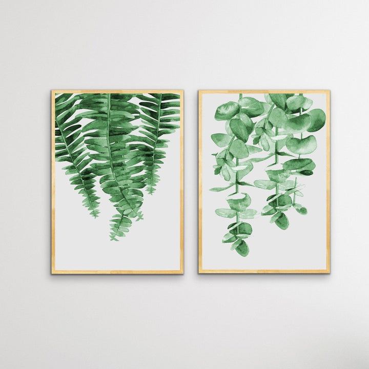 Hanging Gardens Two Piece Print Set Diptych - I Heart Wall Art