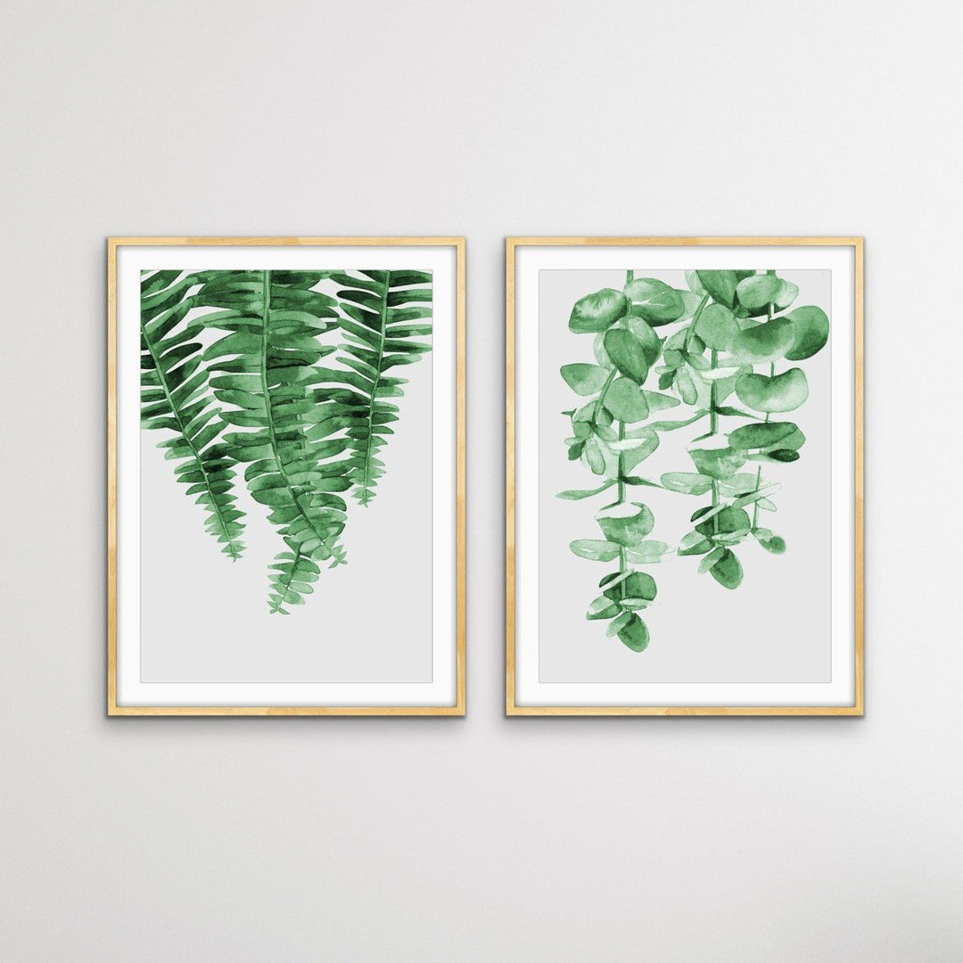 Hanging Gardens Two Piece Print Set Diptych - I Heart Wall Art