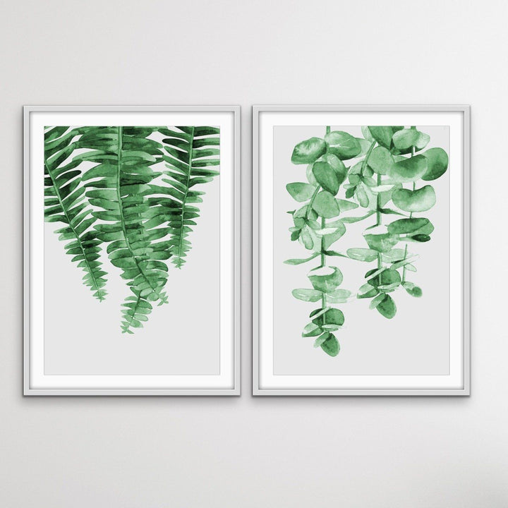 Hanging Gardens Two Piece Print Set Diptych - I Heart Wall Art