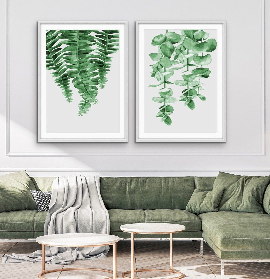 Hanging Gardens Two Piece Print Set Diptych - I Heart Wall Art