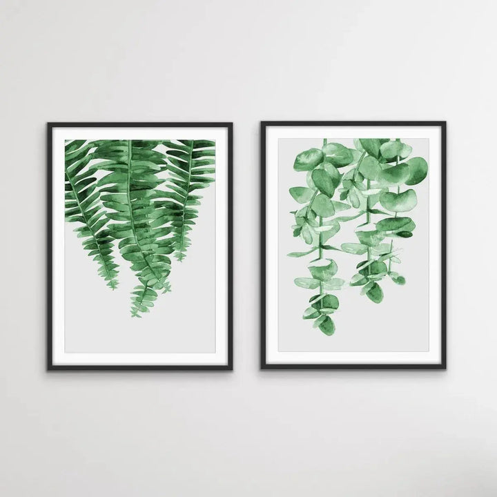 Hanging Gardens Two Piece Print Set Diptych - I Heart Wall Art