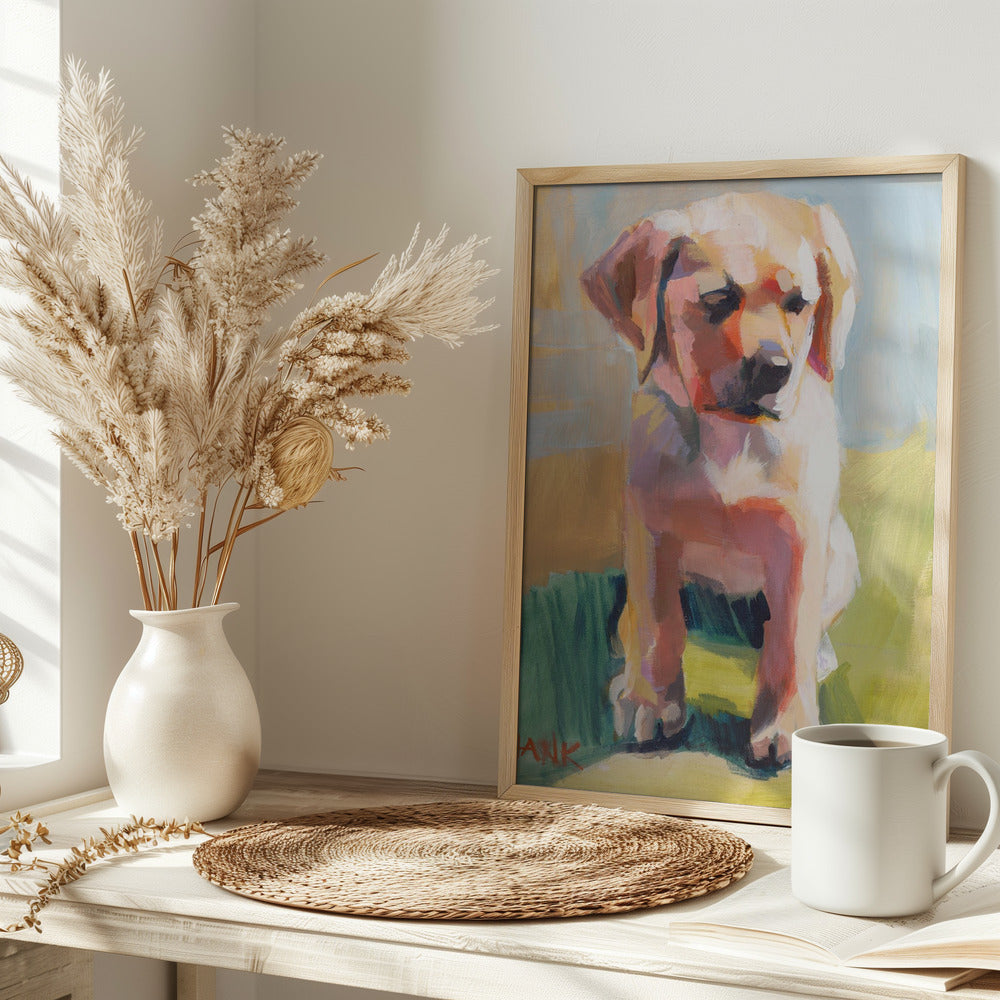 Hank - Stretched Canvas, Poster or Fine Art Print I Heart Wall Art