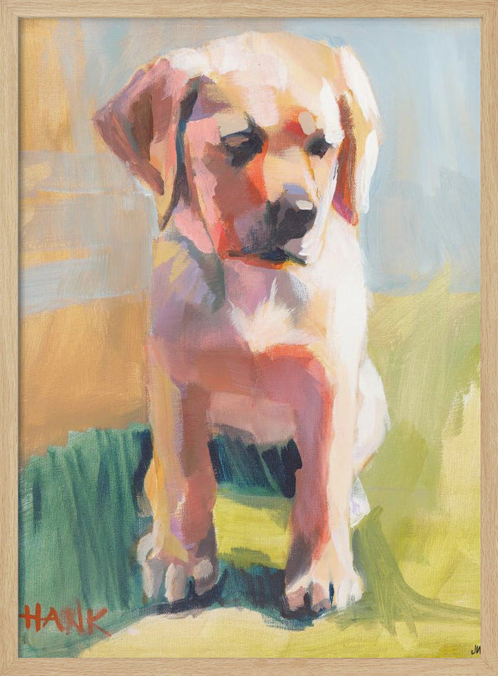 Hank - Stretched Canvas, Poster or Fine Art Print I Heart Wall Art