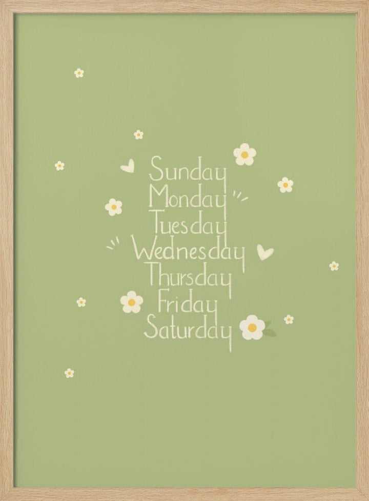 Happy Day - Stretched Canvas, Poster or Fine Art Print I Heart Wall Art