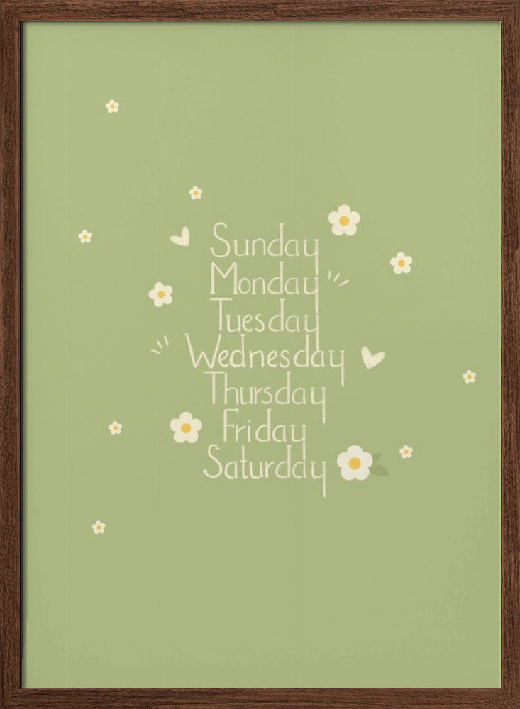 Happy Day - Stretched Canvas, Poster or Fine Art Print I Heart Wall Art