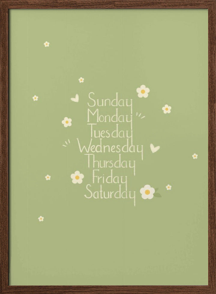 Happy Day - Stretched Canvas, Poster or Fine Art Print I Heart Wall Art