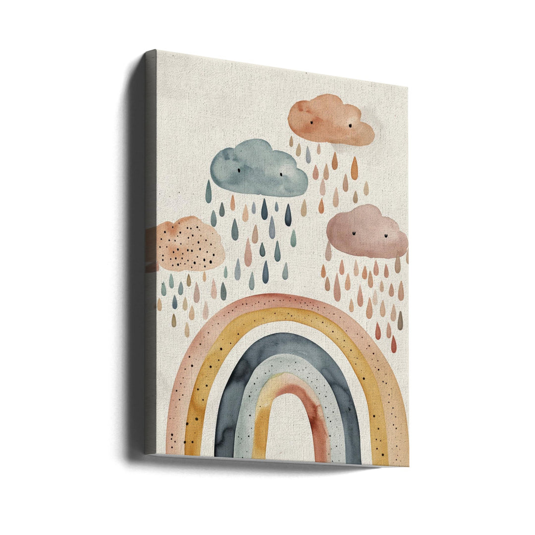 Happyrainno2 - Stretched Canvas, Poster or Fine Art Print I Heart Wall Art
