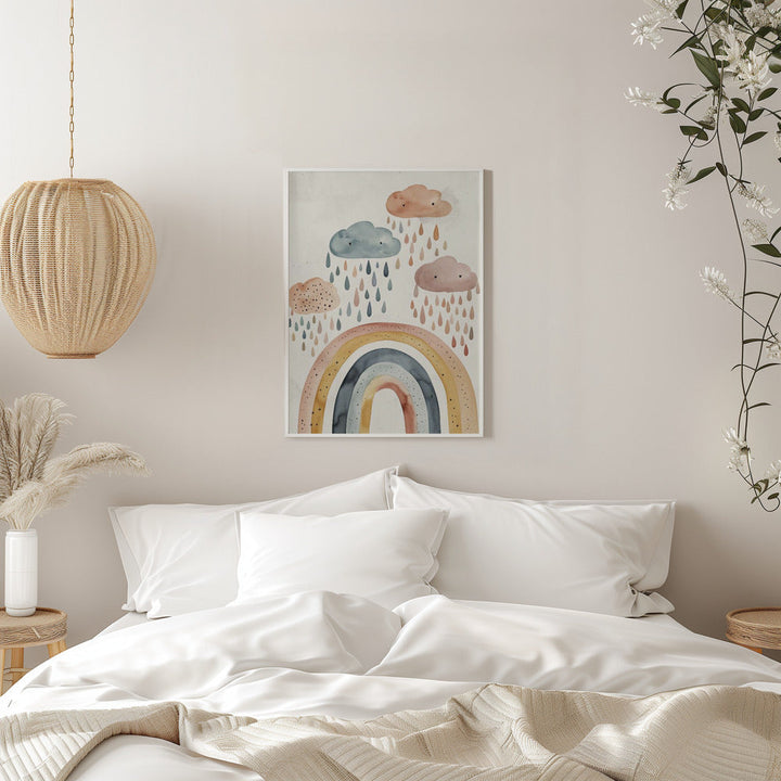 Happyrainno2 - Stretched Canvas, Poster or Fine Art Print I Heart Wall Art