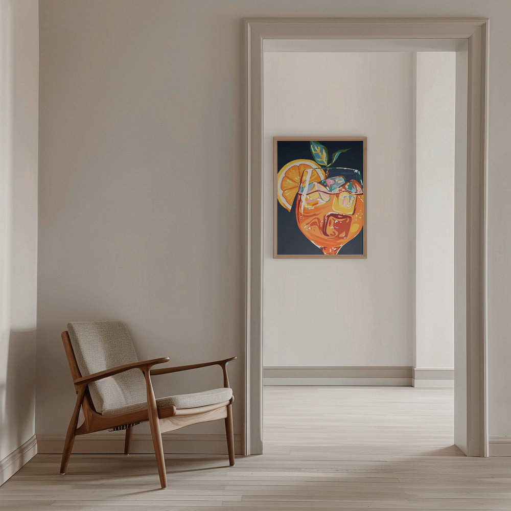 Hawaiian Cocktail - Stretched Canvas, Poster or Fine Art Print I Heart Wall Art