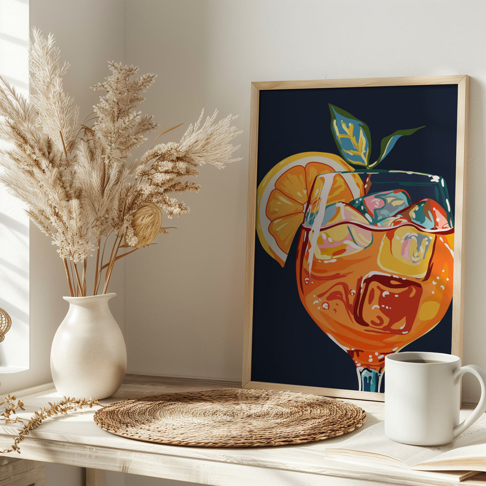 Hawaiian Cocktail - Stretched Canvas, Poster or Fine Art Print I Heart Wall Art