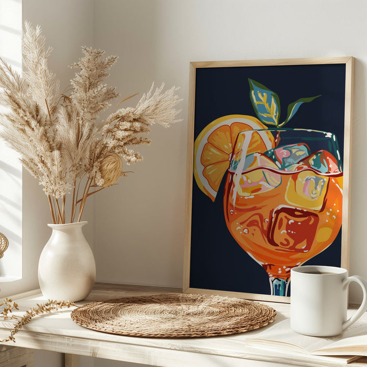 Hawaiian Cocktail - Stretched Canvas, Poster or Fine Art Print I Heart Wall Art