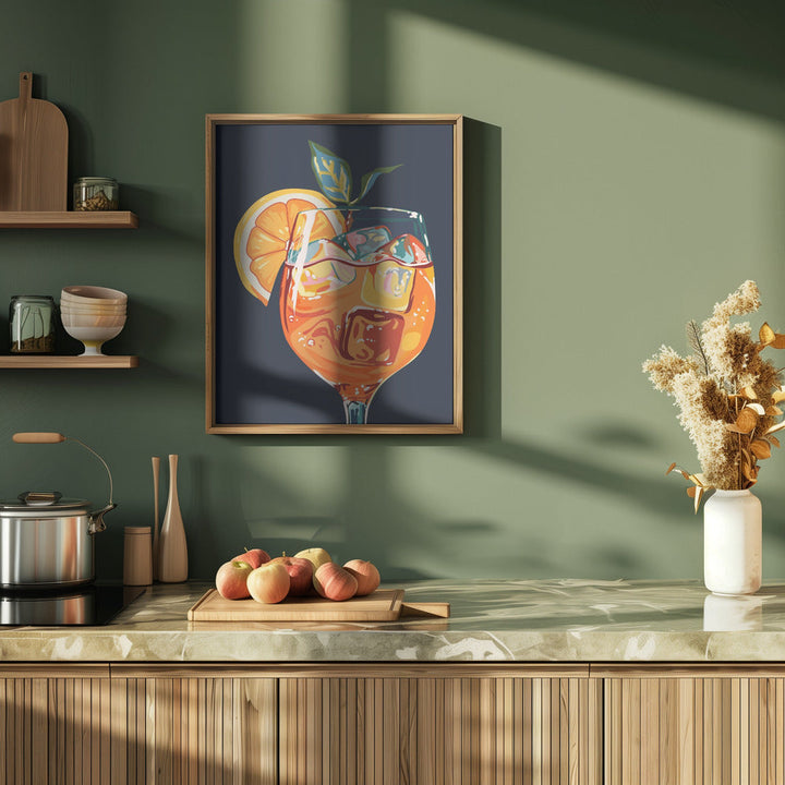 Hawaiian Cocktail - Stretched Canvas, Poster or Fine Art Print I Heart Wall Art