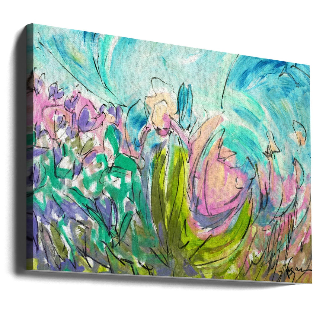 Heart Dance - Stretched Canvas, Poster or Fine Art Print I Heart Wall Art