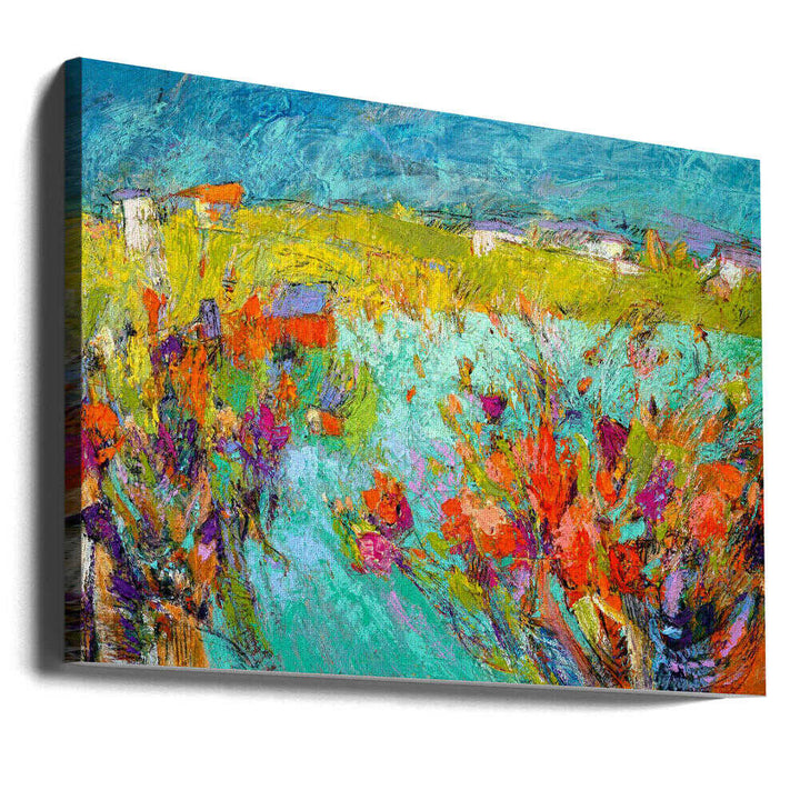 Heartland Blooming - Stretched Canvas, Poster or Fine Art Print - I Heart Wall Art - Poster Print, Canvas Print or Framed Art Print