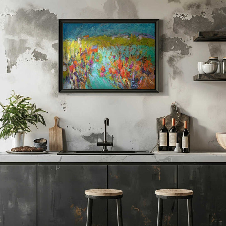 Heartland Blooming - Stretched Canvas, Poster or Fine Art Print - I Heart Wall Art - Poster Print, Canvas Print or Framed Art Print