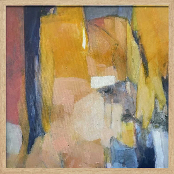 Heat Wave - Square Stretched Canvas Poster or Fine Art Print