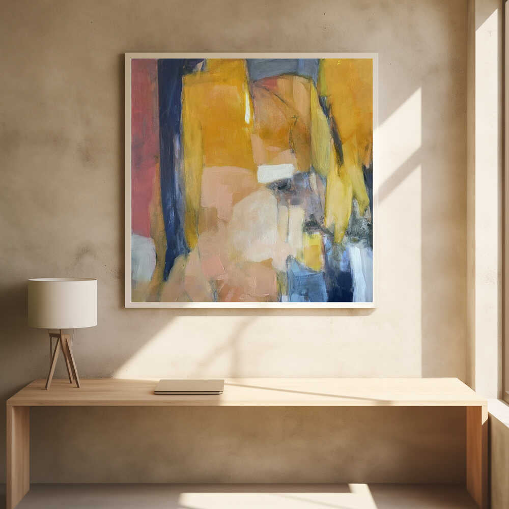 Heat Wave - Square Stretched Canvas Poster or Fine Art Print