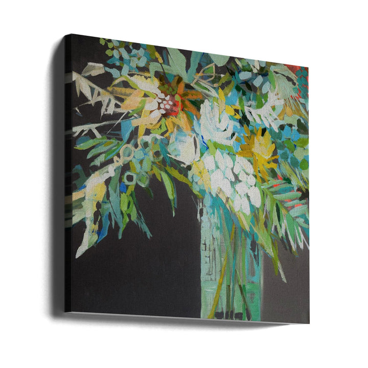 Heather S Bouquet - Square Stretched Canvas, Poster or Fine Art Print I Heart Wall Art